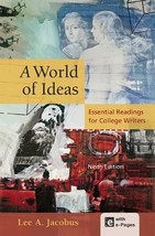 A World of Ideas: Essential Readings for College Writers Jacobus, Lee A. - £7.90 GBP