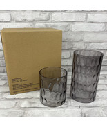 Gold Canyon Gray Hammered Chimneys Set of 2 New In Box - £16.04 GBP