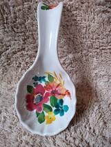 The Pioneer Woman Melamine Spoon Rest Wildflower Whimsy Pattern 2017 Floral Dish - £6.29 GBP
