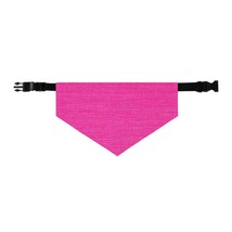 Hot Neon Pink Doll Like: Denim-Inspired, Bold & Bright Fabric - Dog & Pet Bandan - £17.96 GBP - £19.57 GBP