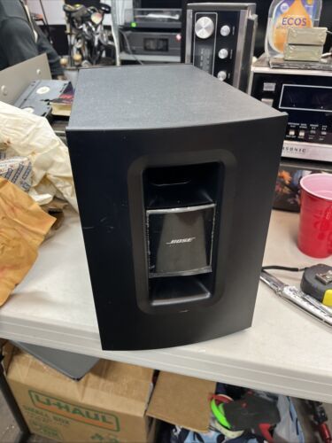 Bose SoundTouch 120 130 Cinemate Home Theater Subwoofer Speaker 329009 SUB ONLY  			