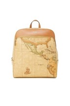 Alviero Martini Prima Classe  Women Bag - Fashion Designer Beige Backpack Lar... - $366.60 CAD