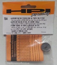 HPI 76544 Aluminum Racing Pinion Gear 44 Tooth 64 Pitch RC Radio Control... - $12.99