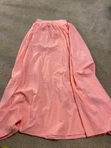 Halara Breezeful™ High Waisted High Low Ruffle 2-in-1 Maxi Skirt Red Sz XS - £18.16 GBP