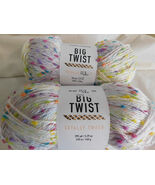 Big Twist Totally Tweed Confetti Crush lot of 2 Dye Lot 03 - €18,02 EUR