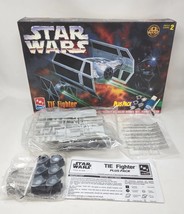 1997 Amt Ertl Star Wars Tie Fighter Plus Pack Plastic Model Kit Open Box SW4 - $39.99