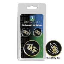 UCF Central Florida Golden Knights Flip Coin and 2 Golf Ball Marker Pack - £11.20 GBP