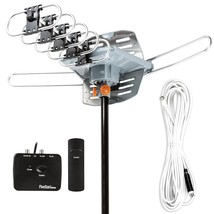 Five Star Outdoor 150 Mile Motorized 360 Degree Rotation OTA Amplified H... - $68.99