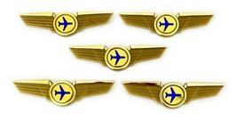 Airlines Flight Attendan Pilot Wings Badges Pins - £11.59 GBP