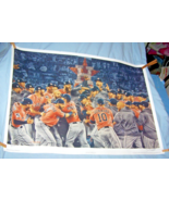 2018 Signed, Numbered  Jason Robichau Houston Astros Celebration Artwork - $30.00