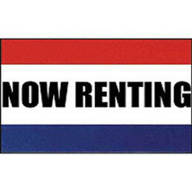 Now Renting Apartment House Signage Poly 3X5 Ft Flag - £5.90 GBP