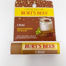 Burts Bees Kissable Color Warm Collection 3 Pack Shimmer &amp; Chai Lip Balm NEW - £17.75 GBP