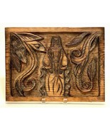 Vintage Folk Art Relief Wood Carved Panel - South American - 11 x 15&quot; - €72,57 EUR