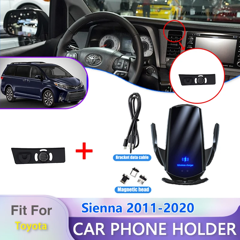 Car Mobile Phone Holder for Toyota Sienna XL30 2011 2012 2013 2014 2015 2016 - £14.91 GBP+