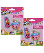 Shopkins 2 pk puzzle eraser toy figure set - 2 pack - £7.77 GBP