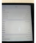 Apple iPad Air 2 Model A1567 WIFI Cellular Space Gray 16 GB Good Condition - $81.54 CAD
