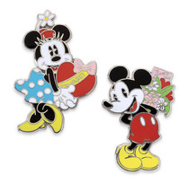 Disney Parks Mickey &amp; Minnie Mouse Couples Keep One Share One Trading Pins NEW - £19.71 GBP