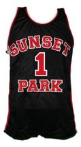 Fredo Starr Shorty #1 Sunset Park Movie Basketball Jersey New Black Any Size image 4