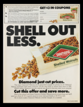 1983 Diamond of California Shelled Walnuts Coupon Advertisement - $18.95