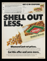 1983 Diamond of California Shelled Walnuts Coupon Advertisement - £14.97 GBP