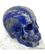 Large Lapis Lazuli Crystal Skull Spiritual Power Psychic Work Automatic ... - $695.00
