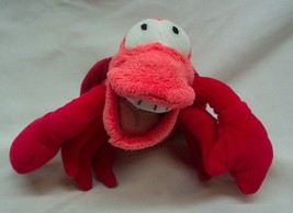 Walt Disney Store The Little Mermaid Sebastian Crab Plush Stuffed Animal Toy - £12.61 GBP