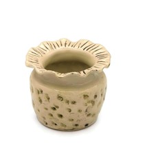 Vase à bourgeons en céramique texturé grand, pot de poterie fait à la main... - £272.88 GBP