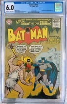 Batman #102 (1956) CGC 6.0 -- O/w to white pages; Bill Finger caveman story - $411.04