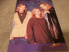 Hanson Jordan Brower teen magazine poster clipping Teen Machine Bop - $4.00