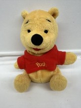 Winnie the Pooh Bear 5&quot; Plush Sitting Stuffed Animal Arco Toys Mattel Toy - $6.88