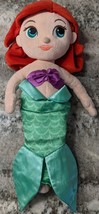 Disney Store Animators Collection 13" Ariel Little Mermaid Plush Doll - £10.99 GBP