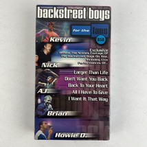 Backstreet Boys For The Fans Vhs Video Tape New Sealed - £7.75 GBP