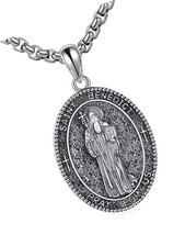 St Michael St Benedict St Christopher Virgin Mary 925 - $120.91