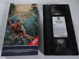 Romancing the Stone - VHS Tape 1984 Starring Michael Douglas and Kathleen Turner - £5.50 GBP