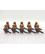 10pcs Geonosis ARF Troopers Desert Trooper Star Wars Minifigures Set - £19.17 GBP