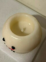 Snowman head round Led Candle with Timer image 4