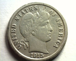 1915-S BARBER DIME VERY FINE / EXTRA FINE VF/XF VERY FINE / EXTREMELY FI... - $75.00