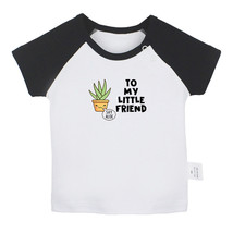 Say Aloe To My Little Friend Funny Tshirt Newborn Baby T-shirts Kids Graphic Tee - £8.34 GBP