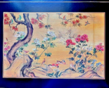6 Vtg Pimpernel De Luxe English Placemats Cork Back W/Box Japanese Natur... - $44.55