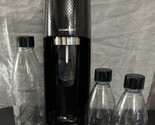 SodaStream Fizzi SPT-001 Sparkling Water Machine W/ 3 Bottles! TESTED - $46.74