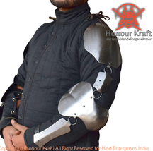 Medieval Steel Arms Armor Jack chain Arms Armor for LARP &amp; Reenactment - £140.21 GBP+