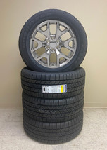 20&quot; Polished Honeycomb Wheels Goodyear Tires For GMC Sierra Yukon Denali Set 4 - £1,771.86 GBP