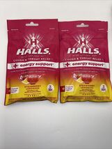 2X HALLS Relief Strawberry Lemonade Flavor Cough Drops 25 Drops  Exp:11/25 - $14.73