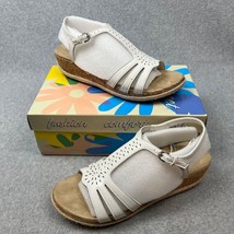 Easy Street Comfort Sandals Low Wedge Womens Size 10 Casual  - $38.77