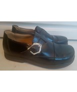 Birkenstock Footprints Black Leather Shoe Women&#39;s Size 8 - $54.19 CAD