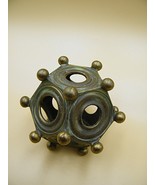 Plastic Resin replica of Roman Dodecahedron. Natural size. London museum... - $44.55