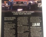 1987 GMC Truck Vintage Print Ad Advertisement pa11 - $6.92