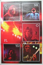 Pink Floyd Poster 1970&#39;S 30*20 Inch Printed Canada Folded David Gilmour ... - £31.57 GBP