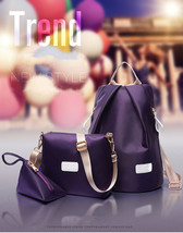 3PC/Set 2019 Women Nylon Backpack / Bookbags For Women Preppy Style Backpacks ! - £46.98 GBP