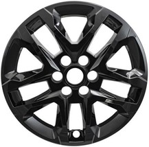 One Single 2018-2024 Chevrolet Traverse 18&quot; Gloss Black Wheel Skin # 8018-GB New - £27.53 GBP
